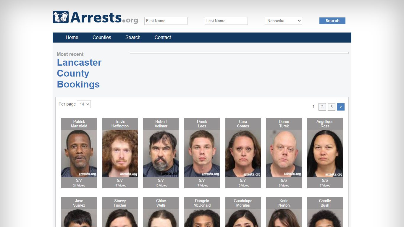 Lancaster County Arrests and Inmate Search